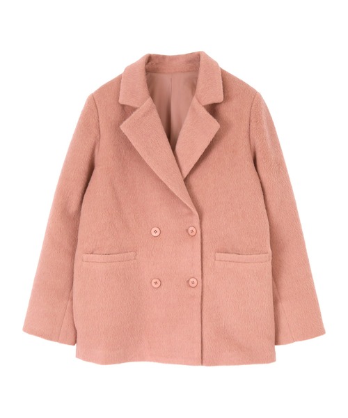 titivate（ティティベイト）の「ビッグシルエットジャケット（テーラードジャケット・レディース・ブラウン系その他/アイボリー/ピンク・S/M/L）」の15枚目の写真