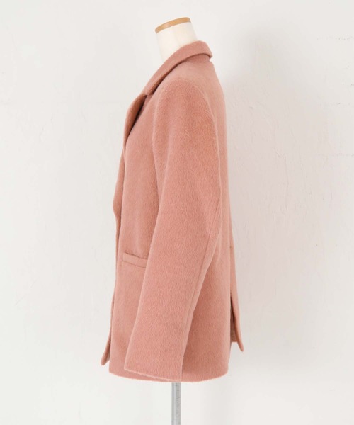 titivate（ティティベイト）の「ビッグシルエットジャケット（テーラードジャケット・レディース・ブラウン系その他/アイボリー/ピンク・S/M/L）」の7枚目の写真