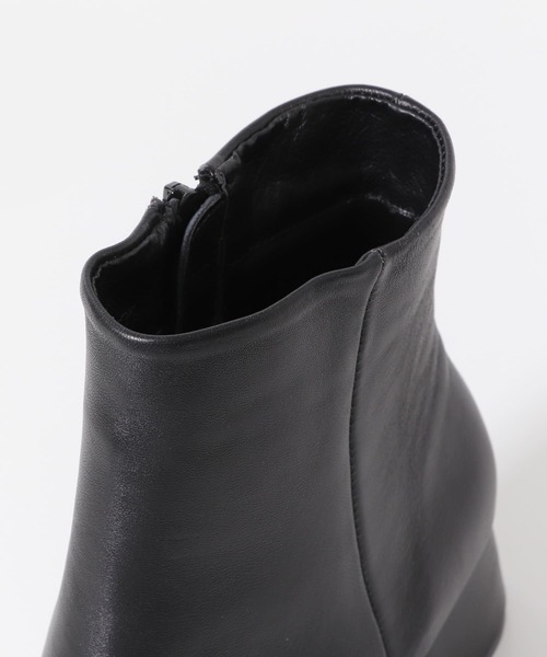 URBAN RESEARCH（アーバンリサーチ）の「レザーショートブーツ（ブーツ・レディース・チャコールグレー/ブラック・36/37/38）」の15枚目の写真