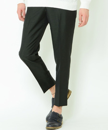 KATHARINE HAMNETT LONDON  | CHAMBRAY MOHAIR WOOL / シャンブレーモヘアウールパンツ(スラックス)