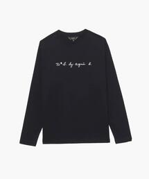 WM40 TS ボーイズロングロゴTシャツ