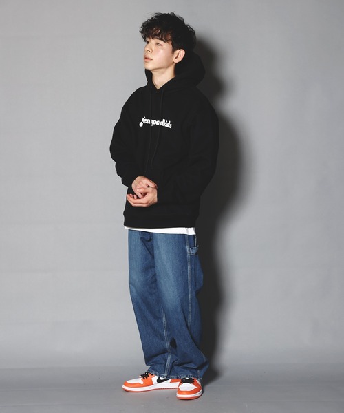 A FEW GOOD KIDS(ア フュー グッド キッズ)の「A FEW GOOD KIDS-サークルロゴ・プルパーカー(パーカー・レディース・ブラック/オレンジ/ホワイト・L/XL)」の10枚目の写真