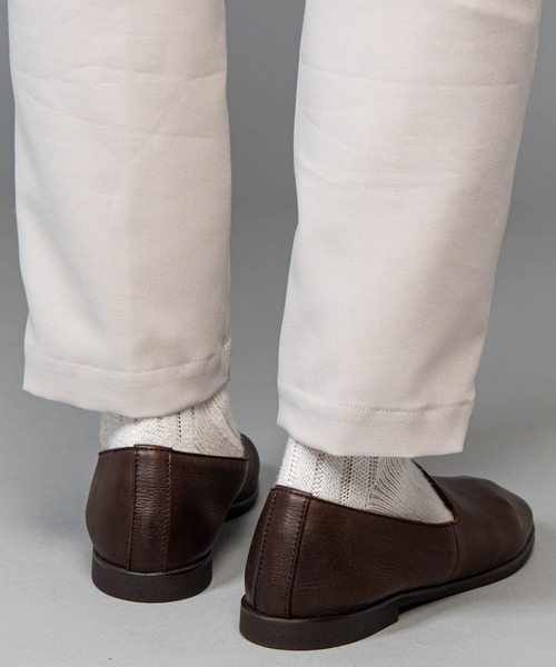 MR.OLIVE E.O.I(ミスターオリーブイーグルオブインデペンデンス)の「MR.OLIVE ミスターオリーブ / E.O.I / WATER PROOF SHIRINK LEATHER / OPERA SHOES ウォータープルーフ シュリンクレザー / オペラシューズ 防水 撥水 / ME558(ドレスシューズ・メンズ・ブラック/ブラック系その他/ブラウン・28cm/26cm/27cm)」の20枚目の写真