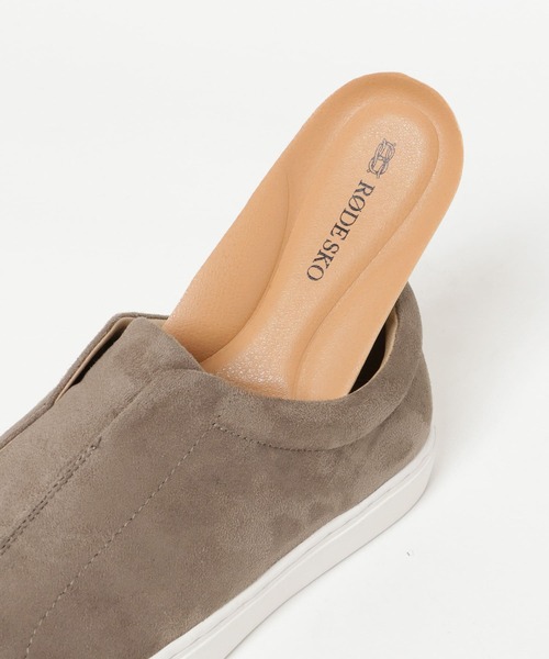 RODE SKO（ロデスコ）の「やわインソール付スエード調スリッポン（スニーカー・レディース・モカ・36/37/38）」の13枚目の写真