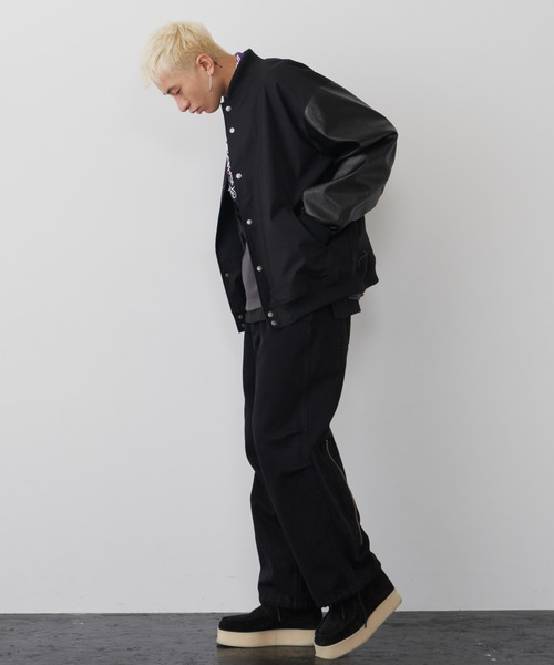 AIVER（アイバー）の「AIVER バックサテンソリッドスタジャン