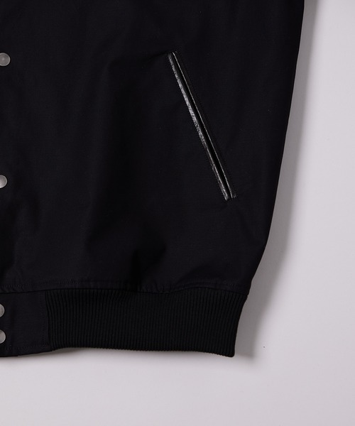 AIVER（アイバー）の「AIVER　バックサテンソリッドスタジャン（スタジャン・メンズ・ブラック/ナチュラル/ダークブラック/カーキ/グレー系その他・MEDIUM/LARGE/SMALL）」の15枚目の写真