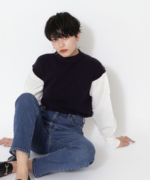 NATURAL BEAUTY BASIC | デニムストレートパンツ(デニムパンツ)