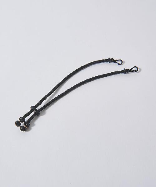 UNITED ARROWS（ユナイテッドアローズ）の「▲＜amarillo（アマリージョ）＞ マスクストラップ■■■（マスク・メンズ・ブラック/ナチュラル/その他1・FREE）」の4枚目の写真