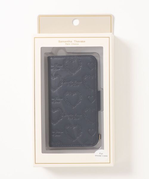 Iphone 12mini ケースフラワーハート型押し スマホケース カバー Samantha Thavasa Petit Choice サマンサタバサ プチチョイス のファッション通販 Zozotown