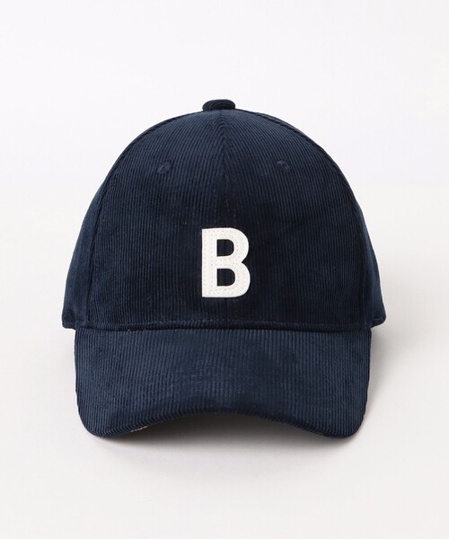BEAMS HEART（ビームスハート）の「【ユニセックス】フェルト ワッペン コーデュロイ キャップ（キャップ・メンズ・ブラック/ネイビー/インディゴブルー・ONE SIZE）」の10枚目の写真