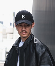 【ユニセックス】フェルト ワッペン コーデュロイ キャップ