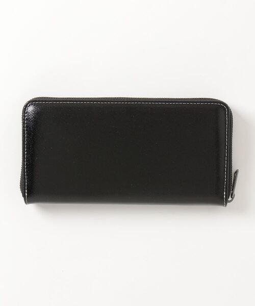 DIESEL（ディーゼル）の「メンズ コーテッドキャンバス 長財布（財布・メンズ・ブラック/ライトブルー・UNI）」の3枚目の写真