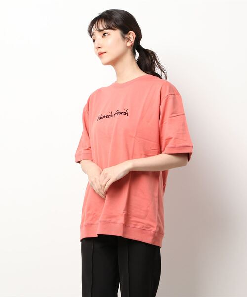 B.I.D.（ビーアイディー）の「《Bl》クルーネックTシャツ フォトデザイン（Tシャツ/カットソー・レディース・カーキ/ネイビー/コーラル・LARGE/MEDIUM）」の11枚目の写真