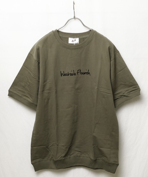 B.I.D.（ビーアイディー）の「《Bl》クルーネックTシャツ フォトデザイン（Tシャツ/カットソー・レディース・カーキ/ネイビー/コーラル・LARGE/MEDIUM）」の5枚目の写真