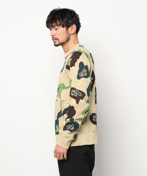 A BATHING APE（アベイシングエイプ）の「DEF CAMO CREWNECK M 