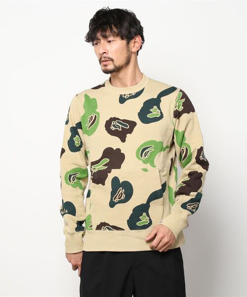 A BATHING APE（アベイシングエイプ）の「DEF CAMO CREWNECK M 