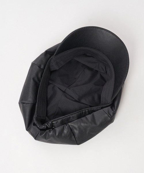 SPIRALGIRL（スパイラルガール）の「合皮キャスケット（キャスケット・レディース・ブラック・FREE）」の10枚目の写真