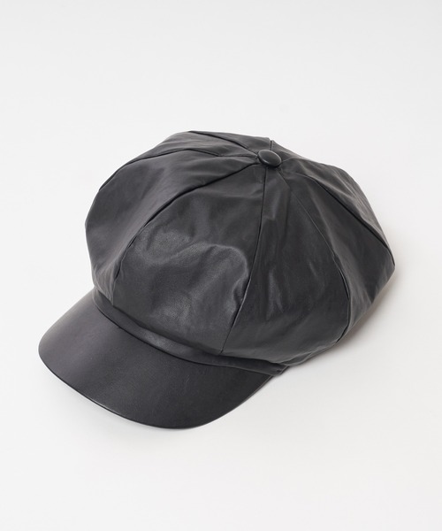 SPIRALGIRL（スパイラルガール）の「合皮キャスケット（キャスケット・レディース・ブラック・FREE）」の8枚目の写真