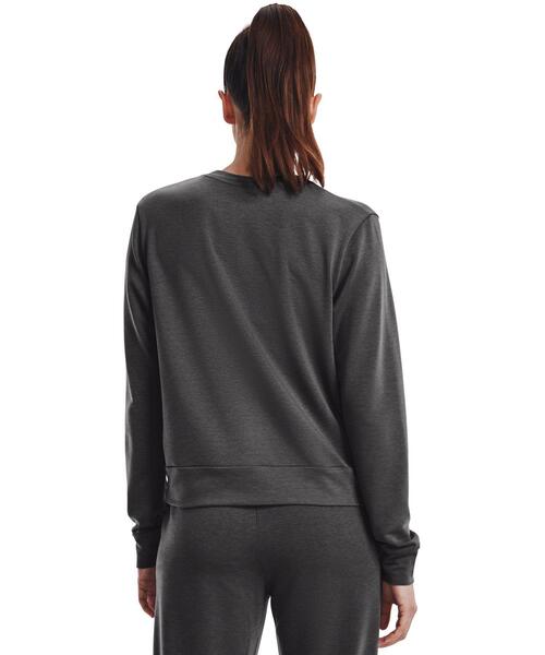 UNDER ARMOUR(アンダーアーマー)の「UAライバルテリー クルー(トレーニング/レディース)(スウェット・レディース・グレー/ブラック・XL/S/L/M)」の6枚目の写真