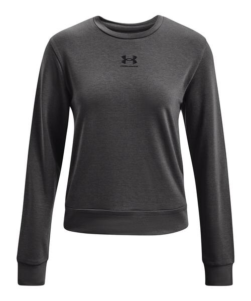 UNDER ARMOUR(アンダーアーマー)の「UAライバルテリー クルー(トレーニング/レディース)(スウェット・レディース・グレー/ブラック・XL/S/L/M)」の5枚目の写真