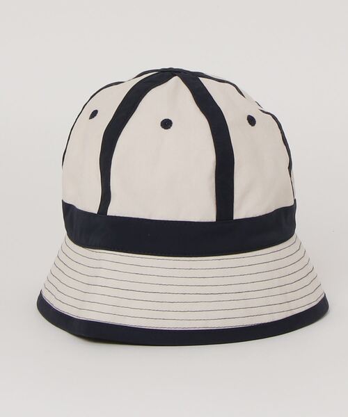 yield（イールド）の「【PixyPlanet】Kids Inside Out Crew Hat （キッズ/子供用） BATT-25034（ハット・キッズ・アイボリー/ブラック・FREE）」の4枚目の写真
