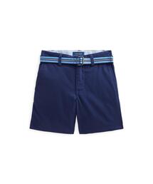 POLO RALPH LAUREN CHILDRENSWEAR（ポロ ラルフ ローレン チルドレンズウェア）の「ストレート フィット フレックス アブレージョン ツイル ショートパンツ（その他パンツ・キッズ）」