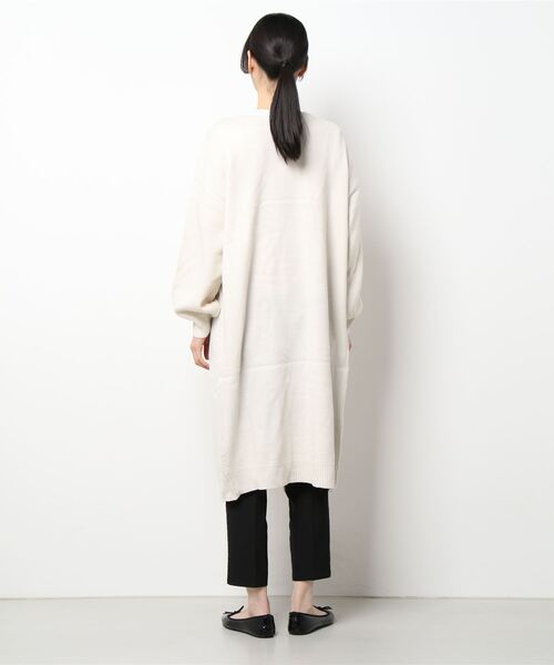 KOBE LETTUCE（コウベレタス）の「3wayロングカーディガン[C6006]（カーディガン/ボレロ・レディース・ブルー/イエロー系/オフホワイト・FREE）」の7枚目の写真