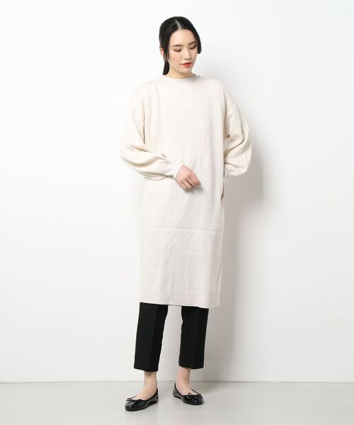 KOBE LETTUCE（コウベレタス）の「3wayロングカーディガン[C6006]（カーディガン/ボレロ・レディース・ブルー/イエロー系/オフホワイト・FREE）」の4枚目の写真