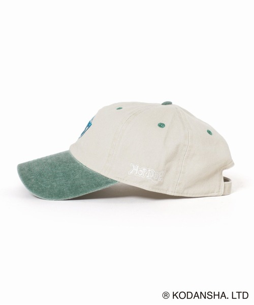 417 EDIFICE SELECT（フォーワンセブンエディフィスセレクト）の「【Hot-Dog PRESS / ホットドッグプレス】別注 19797 CAP（キャップ・メンズ・チャコールグレー/ベージュ・FREE）」の3枚目の写真