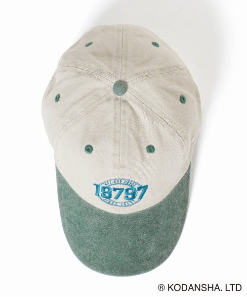 417 EDIFICE SELECT（フォーワンセブンエディフィスセレクト）の「【Hot-Dog PRESS / ホットドッグプレス】別注 19797 CAP（キャップ・メンズ・チャコールグレー/ベージュ・FREE）」の5枚目の写真