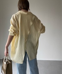 y/m by misato | シアーバッククロスシャツ(シャツ/ブラウス)