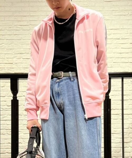 Palm Angels（パームエンジェルス）の「PalmAngels/パームエンジェルス/CLASSIC TRACK JACKET/クラシックトラックジャケット（ブルゾン・メンズ・ピンク・MEDIUM/X-LARGE/LARGE）」の10枚目の写真