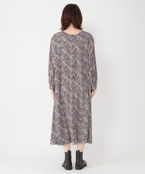 studio CLIP(スタディオクリップ)の「ダブルフロント小花ジョーゼットワンピース(ワンピース・レディース・イエロー/ブルー/グリーン・FREE)」の11枚目の写真