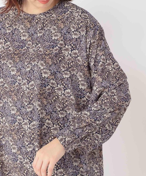 studio CLIP(スタディオクリップ)の「ダブルフロント小花ジョーゼットワンピース(ワンピース・レディース・イエロー/ブルー/グリーン・FREE)」の13枚目の写真