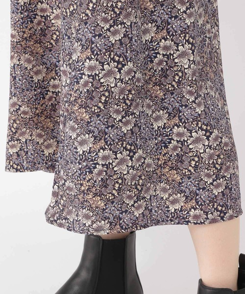 studio CLIP(スタディオクリップ)の「ダブルフロント小花ジョーゼットワンピース(ワンピース・レディース・イエロー/ブルー/グリーン・FREE)」の15枚目の写真