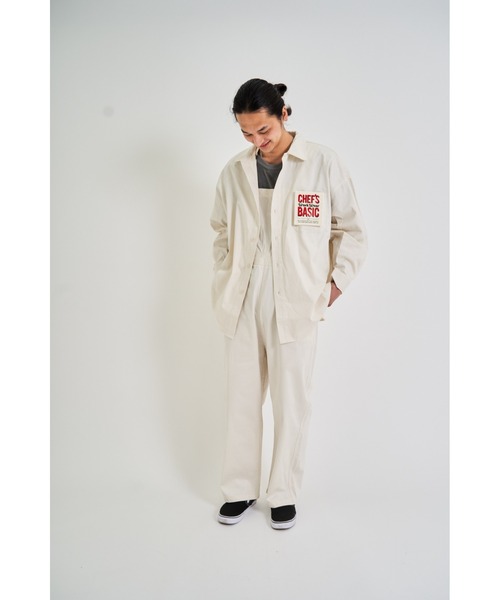 CORISCO（コリスコ）の「ツイルBIGシャツ(M1)（シャツ/ブラウス・メンズ・ブラック/ベージュ/ネイビー/ブラウン/カーキ/インディゴブルー/ブルー/アイボリー/ダークインディゴブルー/その他1/その他2/その他3/その他4/その他5/その他6/その他7/その他8/その他9・MEDIUM/LARGE）」の22枚目の写真