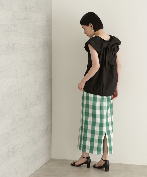 NATURAL BEAUTY BASIC（ナチュラルビューティーベーシック）の「バルーンブラウス（シャツ/ブラウス・レディース・ブラック/オフホワイト/ピンク・SMALL/MEDIUM）」の17枚目の写真