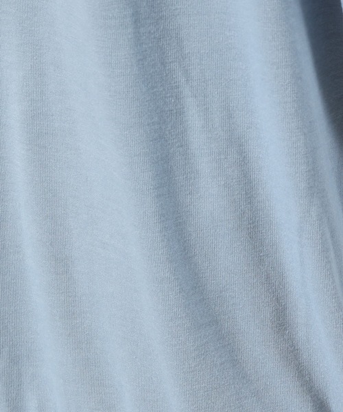 TopIsm(トップイズム)の「ワイドシルエット 無地ドルマンクルーネック 半袖カットソー(Tシャツ/カットソー・メンズ・ブルー/ブラック/チャコールグレー/ホワイト/ミント・L/M)」の17枚目の写真