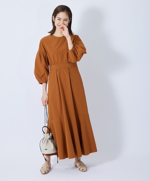 ROPE'(ロペ)の「NOVATEX/ドローストリング2WAY巾着バッグ(ショルダーバッグ・レディース・ホワイト/ベージュ・FREE)」の14枚目の写真