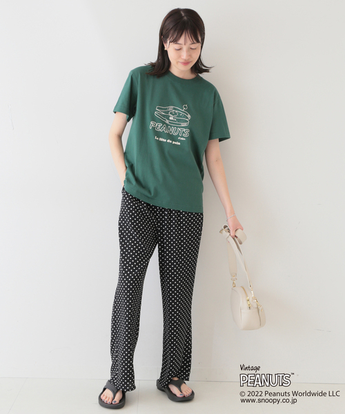 SLOBE IENA SELECT(スローブイエナセレクト)の「PEANUTSTEEwoodstock◆(Tシャツ/カットソー・レディース・グリーン・FREE)」の18枚目の写真