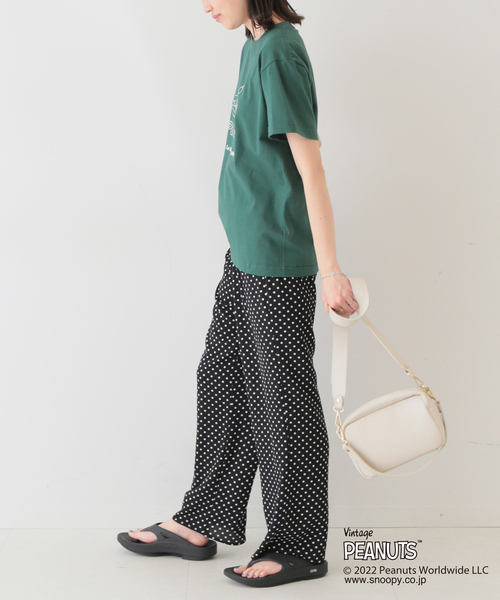 SLOBE IENA SELECT(スローブイエナセレクト)の「PEANUTSTEEwoodstock◆(Tシャツ/カットソー・レディース・グリーン・FREE)」の16枚目の写真