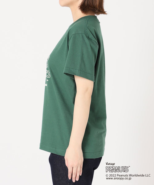 SLOBE IENA SELECT(スローブイエナセレクト)の「PEANUTSTEEwoodstock◆(Tシャツ/カットソー・レディース・グリーン・FREE)」の10枚目の写真