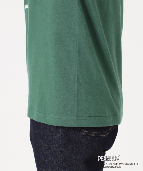 SLOBE IENA SELECT(スローブイエナセレクト)の「PEANUTSTEEwoodstock◆(Tシャツ/カットソー・レディース・グリーン・FREE)」の4枚目の写真