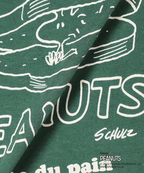 SLOBE IENA SELECT(スローブイエナセレクト)の「PEANUTSTEEwoodstock◆(Tシャツ/カットソー・レディース・グリーン・FREE)」の2枚目の写真