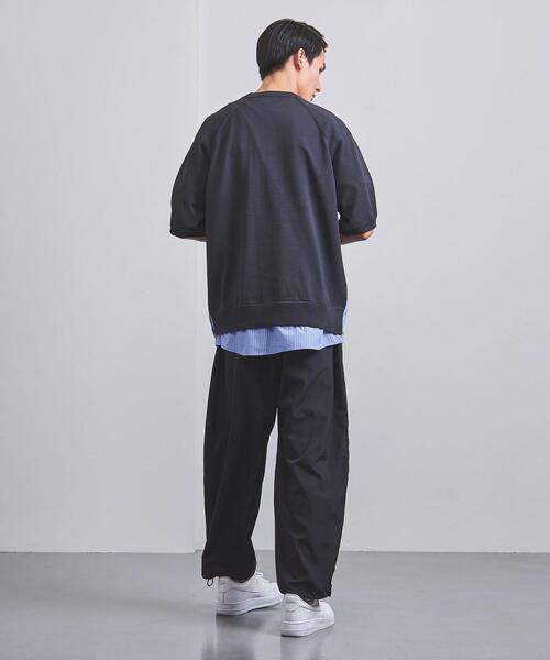 EN ROUTE（アンルート）の「＜EN ROUTE（アンルート）＞ テンジク×シャツ フロントレイヤード（ニット/セーター・メンズ・ブラック/ネイビー・1/2/3）」の19枚目の写真