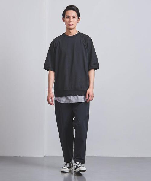 EN ROUTE（アンルート）の「＜EN ROUTE（アンルート）＞ テンジク×シャツ フロントレイヤード（ニット/セーター・メンズ・ブラック/ネイビー・1/2/3）」の22枚目の写真