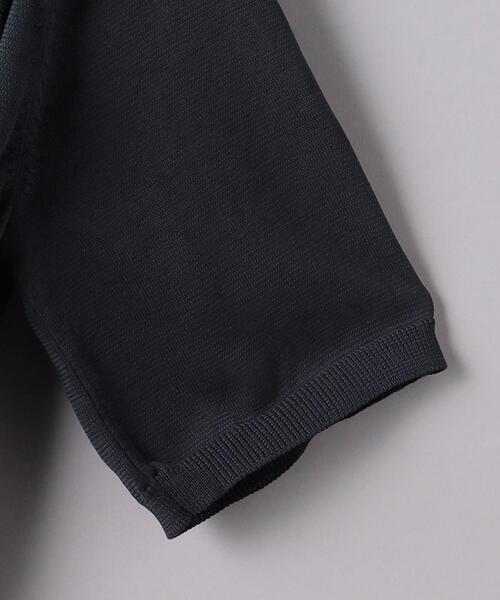 EN ROUTE（アンルート）の「＜EN ROUTE（アンルート）＞ テンジク×シャツ フロントレイヤード（ニット/セーター・メンズ・ブラック/ネイビー・1/2/3）」の12枚目の写真