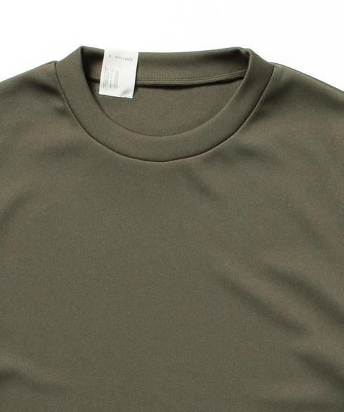 N.HOOLYWOOD（N.ハリウッド）の「N.HOOLYWOOD / SOLID CREW T（Tシャツ/カットソー・メンズ・ブラック/オリーブ・36/38）」の4枚目の写真