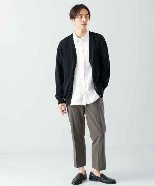 URBAN RESEARCH ROSSO MEN(アーバンリサーチロッソメン)の「『XLサイズあり』リネンレギュラーカラー半袖シャツ(シャツ/ブラウス・メンズ・ベージュ/カーキ/ホワイト/ネイビー・MEDIUM/SMALL/X-LARGE/LARGE)」の14枚目の写真