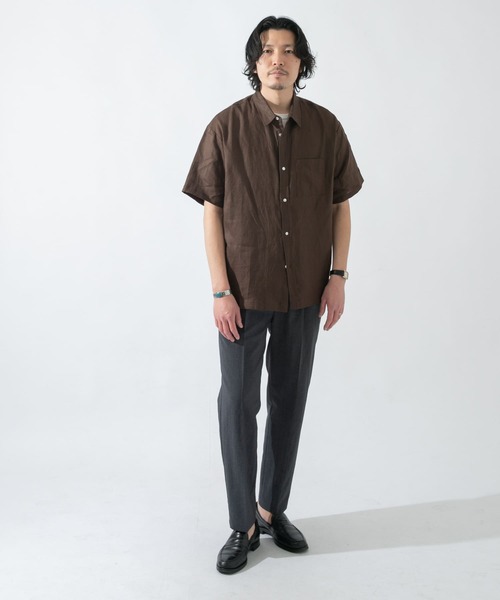 HANRO☆アーバンカジュアル半袖シャツ【関税送料込】 as82582041.jpg